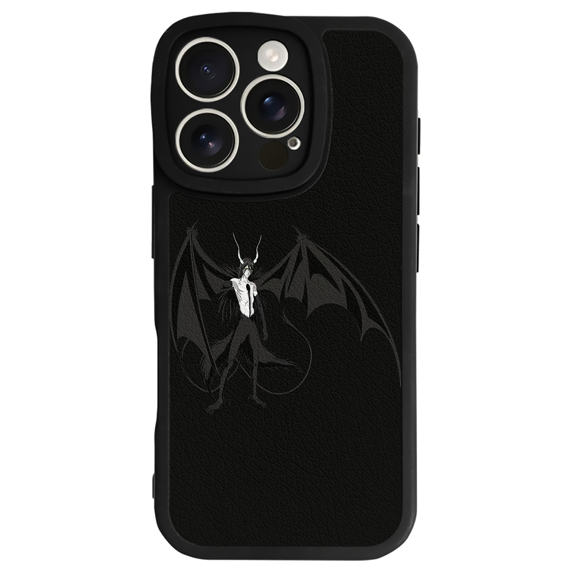 （画像用） ブリーチ ウルキオラ·シファー BLEACH Ulquiorra cifer 【iPhone 16シリーズ対応】シリコンスマホケース（レザー調） 材質：シリコン